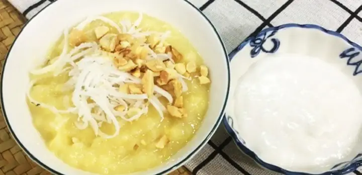 Hướng dẫn cách nấu chè đậu xanh đánh nước cốt dừa