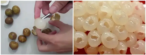 Bước 2: Làm nhãn lồng