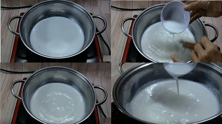 Chuẩn bị nguyên liệu nấu chè đỗ đen Chuẩn bị nguyên liệu nấu chè đỗ đen