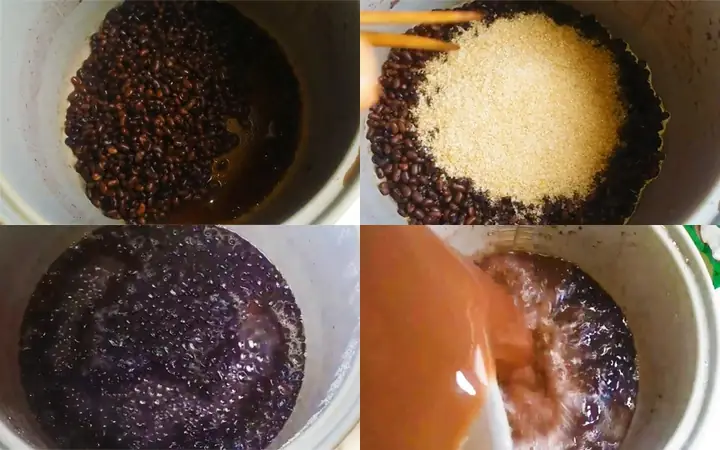 Bước 3: Ủ Đỗ Và Nấu Mềm Lần Hai