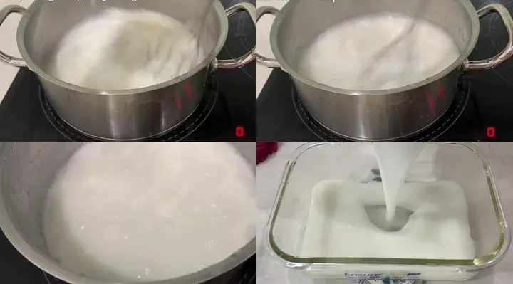 Hướng dẫn các bước nấu chè dừa dầm Hải Phòng Hướng dẫn các bước nấu chè dừa dầm Hải Phòng