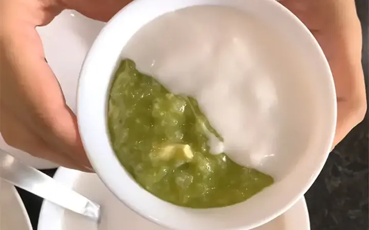 2.4. Thành phẩm món chè hạt điều đậu xanh