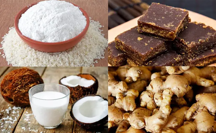 1. Nguyên liệu làm chè ỷ