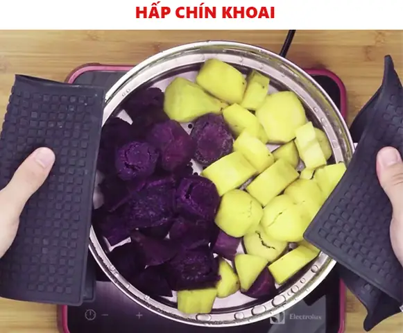 Bước 1. Sơ Chế Khoai Lang