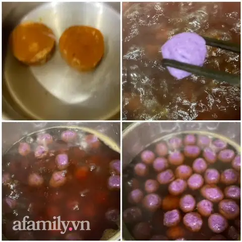 "Giải cứu" khoai lang tím với cách nấu chè khoai tím dẻo bùi hấp dẫn - ngon không thua đầu bếp chuyên nghiệp - Ảnh 10.