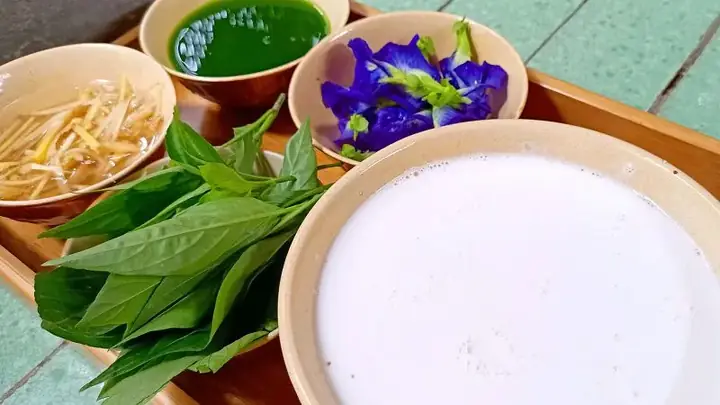 2.1. Cách nấu chè lủm chủm bằng gạo nếp 2.1. Cách nấu chè lủm chủm bằng gạo nếp