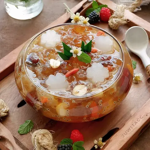 3.3. Cách nấu chè mủ trôm hạt é ngon hết biết 3.3. Cách nấu chè mủ trôm hạt é ngon hết biết