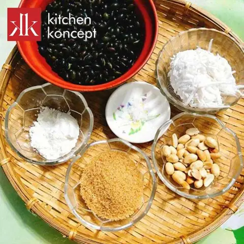 Nguyên Liệu Nấu Chè Đậu Đen​ Nước Cốt Dừa
