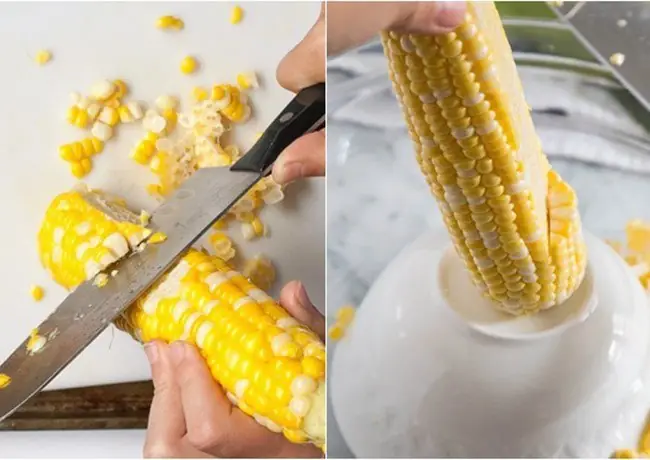 Bước 2: Sơ Chế Tách Hạt Bắp
