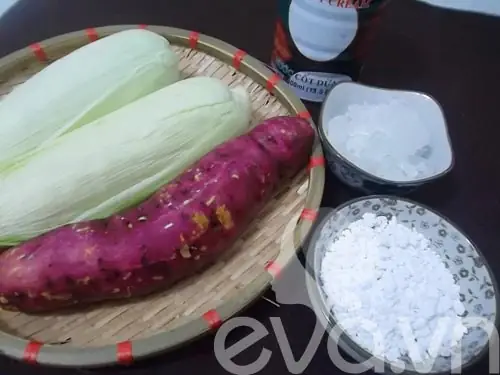 Chè ngô khoai lang thơm ngon thanh mát sẽ làm dịu đi cái nóng mùa hè.