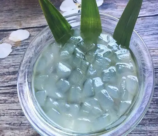 Cách làm chè nha đam đường phèn