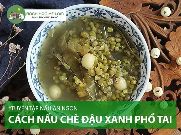 Cách Nấu Chè Nhãn Nhục Phổ Tai Thanh Mát Giải Nhiệt