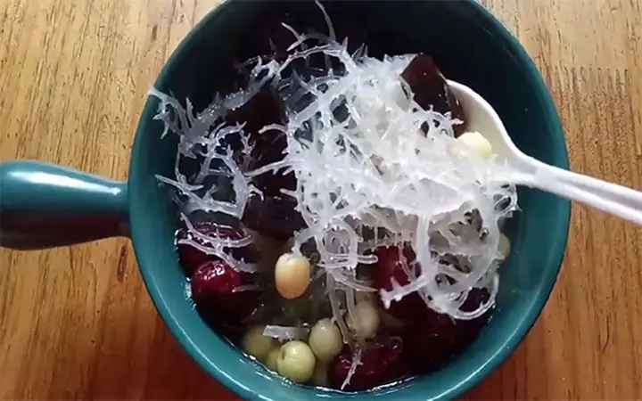 cách nấu chè rong sụn