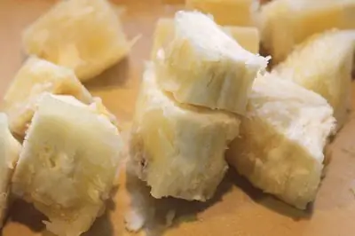 Cách nấu chè sắn gừng siêu hot mùa đông năm nay 4