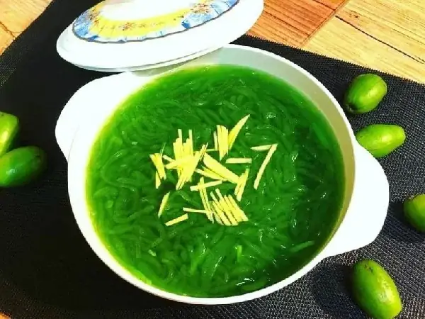 Nguyên liệu làm chè thái