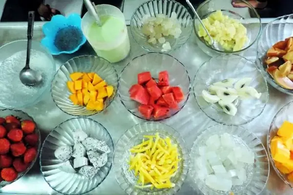 Sơ chế trái cây