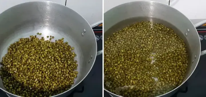 3.2. Nấu Đậu Xanh