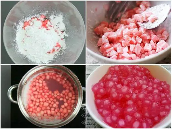 Bước 1: Làm Phần Hạt Lựu Từ Lê