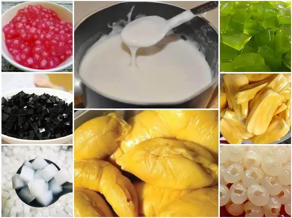 Nguyên Liệu Làm Chè Thái