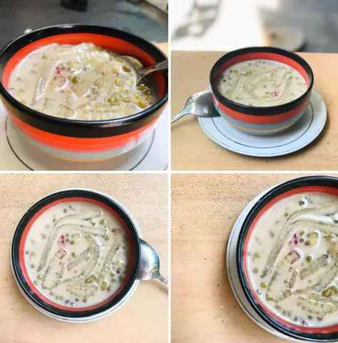 Nấu Chè Đậu Xanh Bột Báng