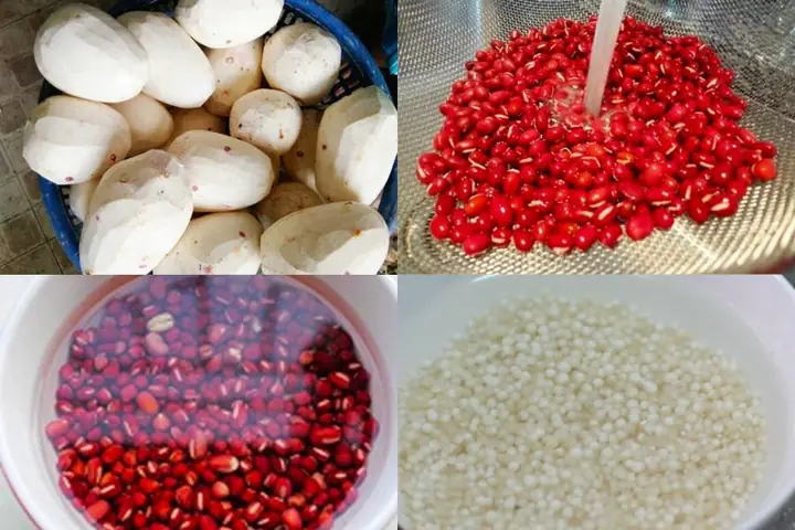 Bước 1. Sơ Chế Nguyên Liệu