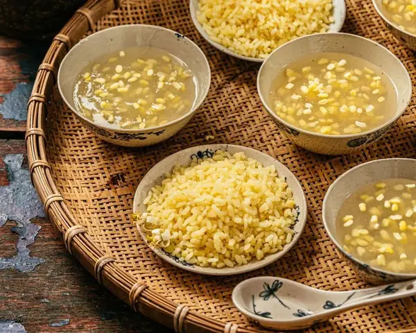 Cách nấu chè hoa cau truyền thống chuẩn vị cúng giao thừa- Ảnh 1.