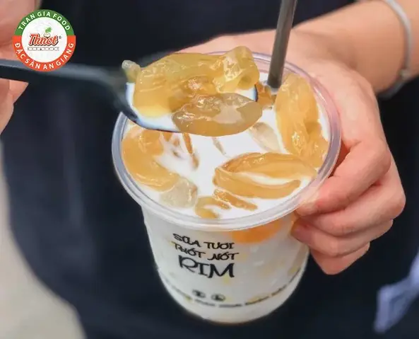 1. Cách làm thốt nốt rim đường sữa tươi: 1. Cách làm thốt nốt rim đường sữa tươi: