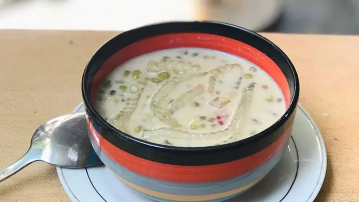 Nguyên liệu làm chè đậu xanh bột báng