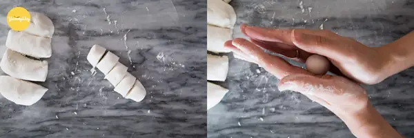 Bước 3: Nặn Bánh Trôi Nước