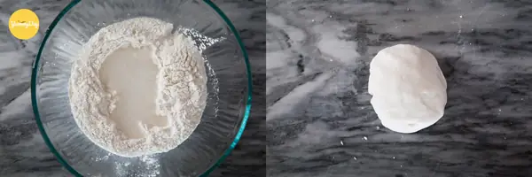 Bước 2: Trộn Bột Làm Bánh Trôi