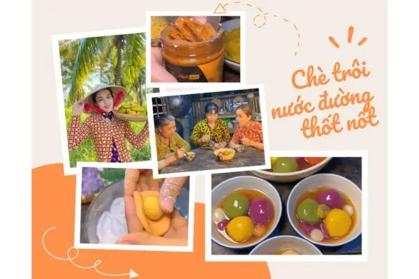 Bước 3️: Nấu chè trôi nước