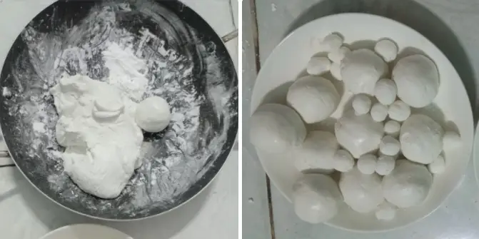 Chuẩn Bị Bột Làm Vỏ Chè