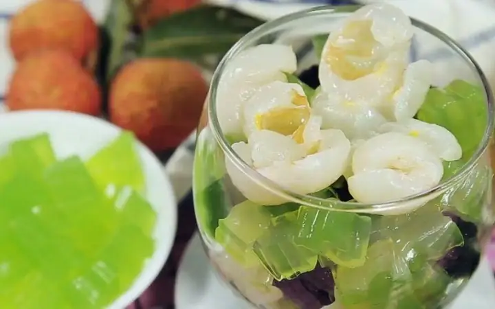 1Cách làm chè vải thiều