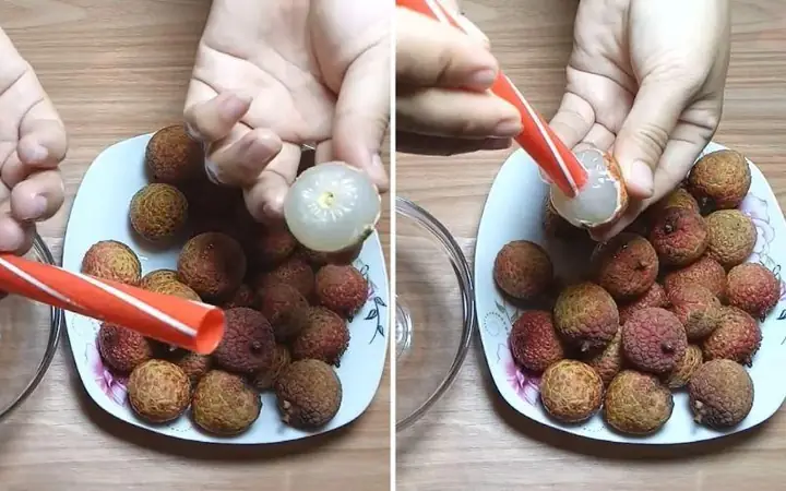 1Cách làm chè vải thiều