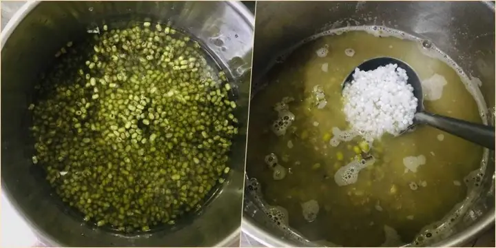 Bước 2: Nấu Chè