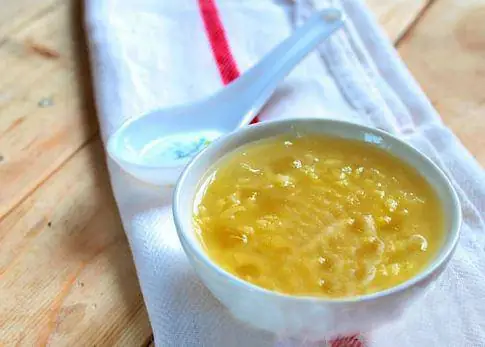 Bước 4: Hòa Bột Sắn