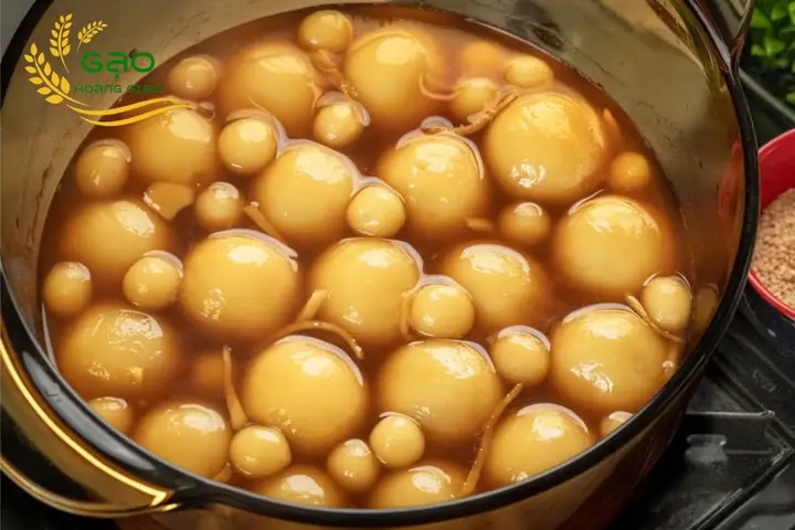 Bước 5: Nấu Chè Trôi Nước