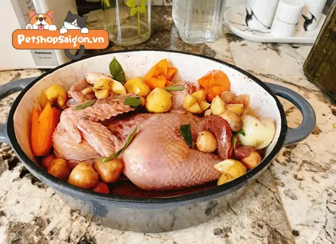 Cổ gà xay xào hành Cổ gà xay xào hành