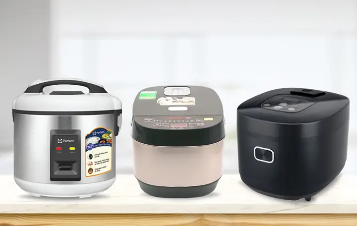 Nồi cơm điện Perfect hiện nay có 3 dòng: