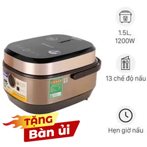 Nồi cơm điện cao tần BlueStone 1.5 lít RCB-5988 Nồi cơm điện cao tần BlueStone 1.5 lít RCB-5988