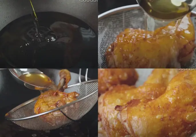 Chiên Gà Xối Mỡ