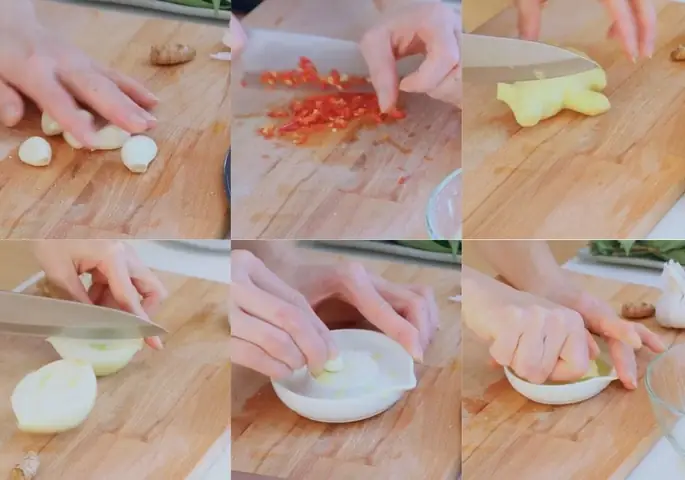 Sơ chế các nguyên liệu khác Sơ chế các nguyên liệu khác