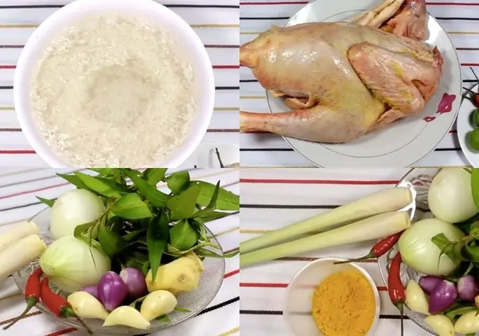 Chuẩn Bị Nguyên Liệu