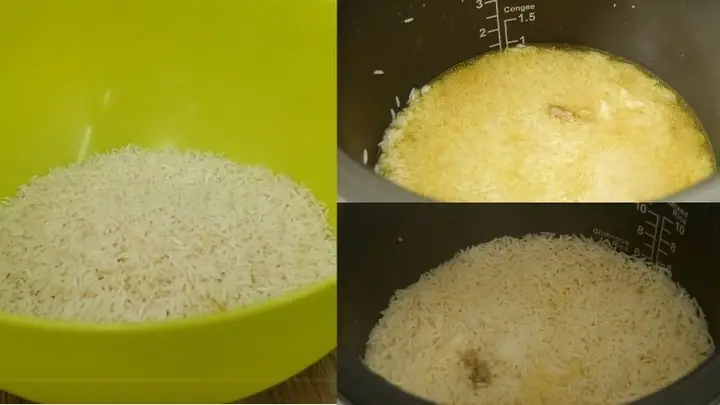 Bước 3: Nấu cơm và chuẩn bị nước chấm Bước 3: Nấu cơm và chuẩn bị nước chấm