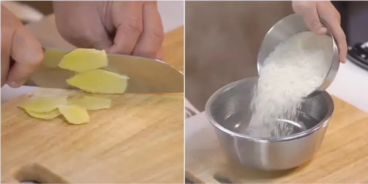 Bước 1: Sơ chế nguyên liệu Bước 1: Sơ chế nguyên liệu