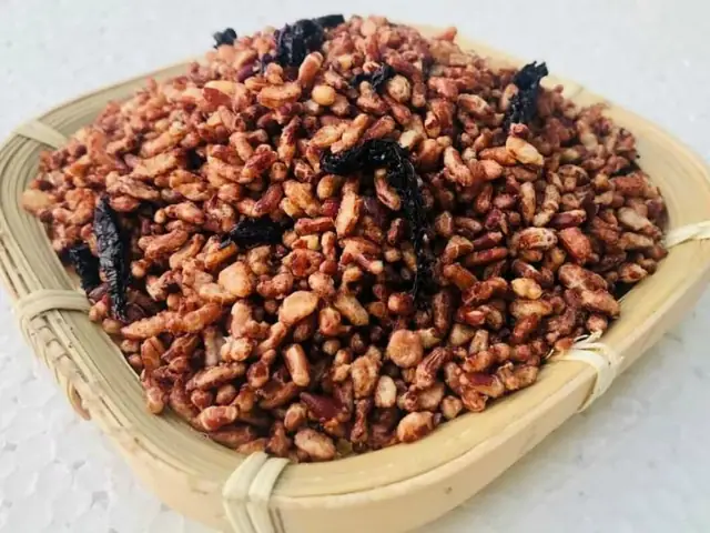 Hướng dẫn cách làm cốm gạo lứt rong biển