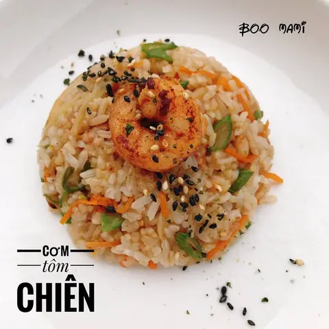 Thực đơn 2: Cơm tôm chiên