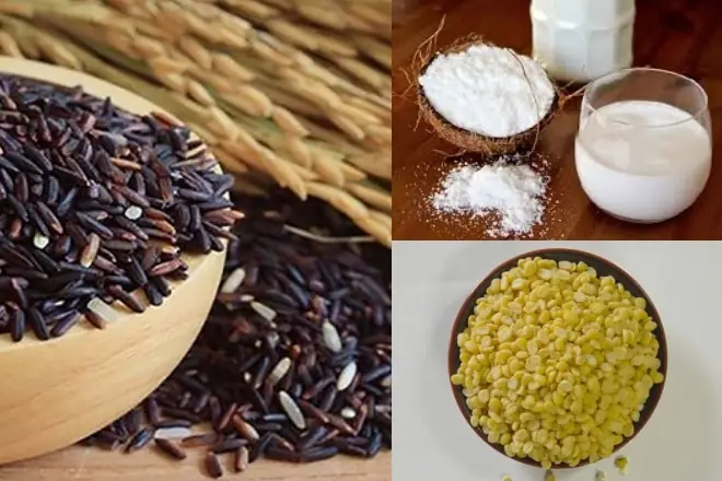 Cách nấu xôi nếp cẩm nước cốt dừa bằng nồi cơm điện, không bị cứng