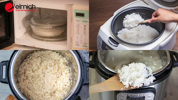 3.3. Dùng lò vi sóng