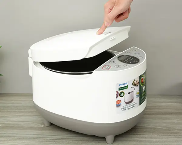 5. Cách vệ sinh nồi cơm điện Philips sau khi sử dụng
